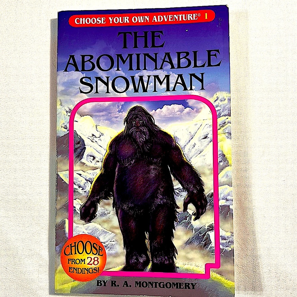 Choose Your Own Adventure Book.  Several Different Endings.